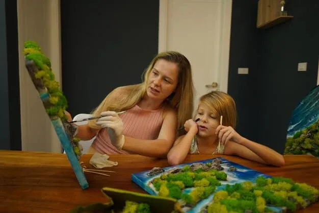 A parent carefully inspecting a toy for small parts, sharp edges, and potential choking hazards, with a child looking on curiously.