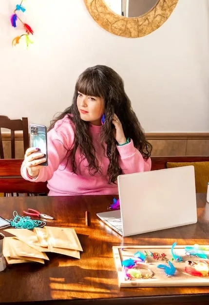 A split image showing an influencer enthusiastically promoting a toy on social media on one side, and a skeptical parent reading online reviews on the other.