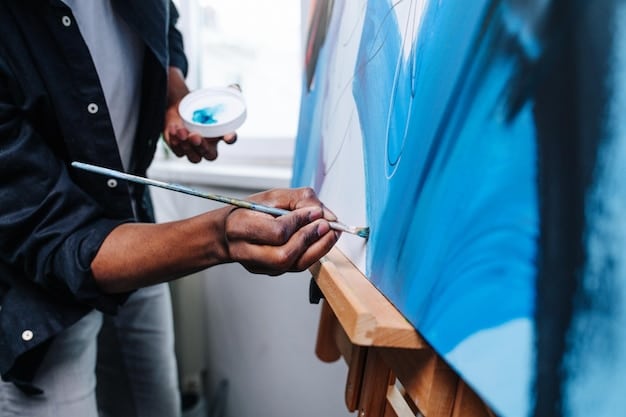 An image showcasing a professional customization service in action, with an artisan carefully hand-painting a figurine with intricate details, highlighting the precision and expertise involved in professional toy personalization.