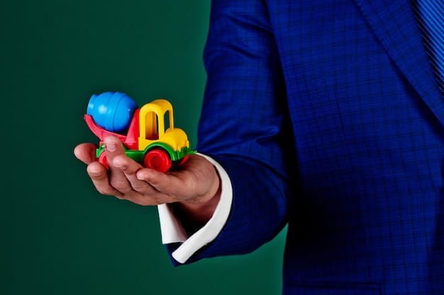 A split image showing a CPSC inspector examining a toy on one side and a CBP officer inspecting imported goods on the other, emphasizing their roles in toy safety.