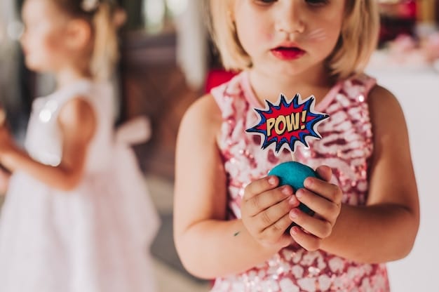 A close-up shot of a child's hands playing with a new licensed action figure from a popular movie franchise. The child's expression is one of excitement and engagement.