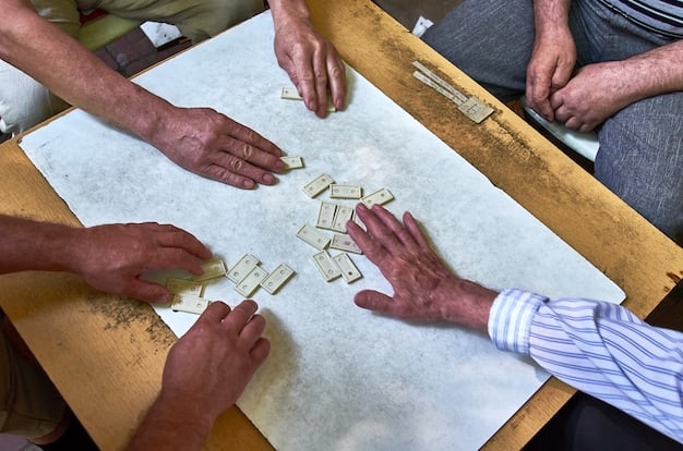 A person's hands constructing a complex building block model, with various tools and instruction manuals scattered around. The image illustrates the hands-on nature of the review process.
