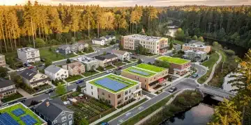 Diverse community adapting to climate change with green infrastructure